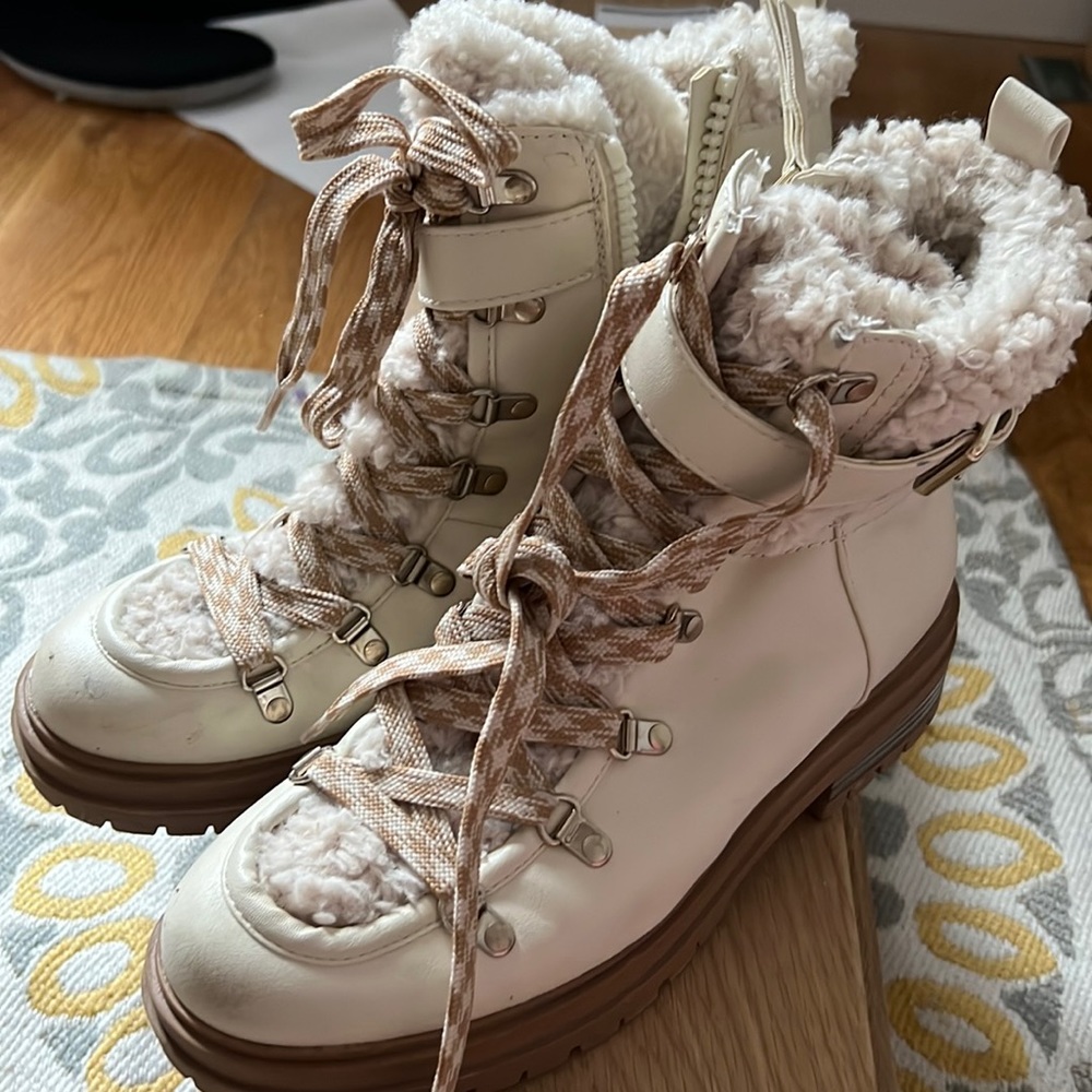 Sam Edelman circus fur lined boots